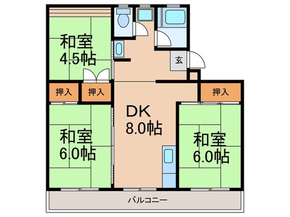 工藤ビルの物件間取画像